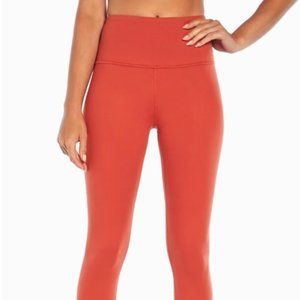 NWOT Marika Cycle House Kinley ankle leggings hot sauce orange